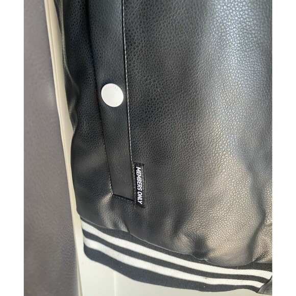 South Park x Members Only Black Bomber Varsity Jacket Size Large NWT - Picture 3 of 12